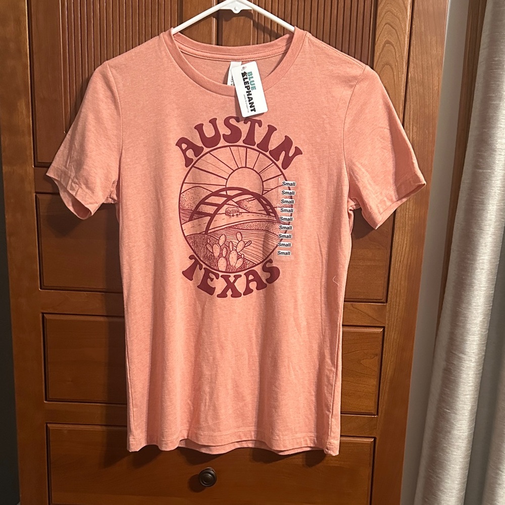 Bella Canvas Heather CVC Peach T-Shirt